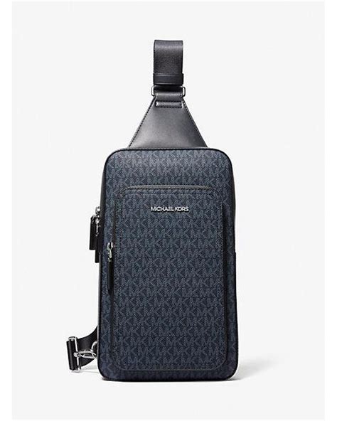 michael kors cooper commuter sling pack